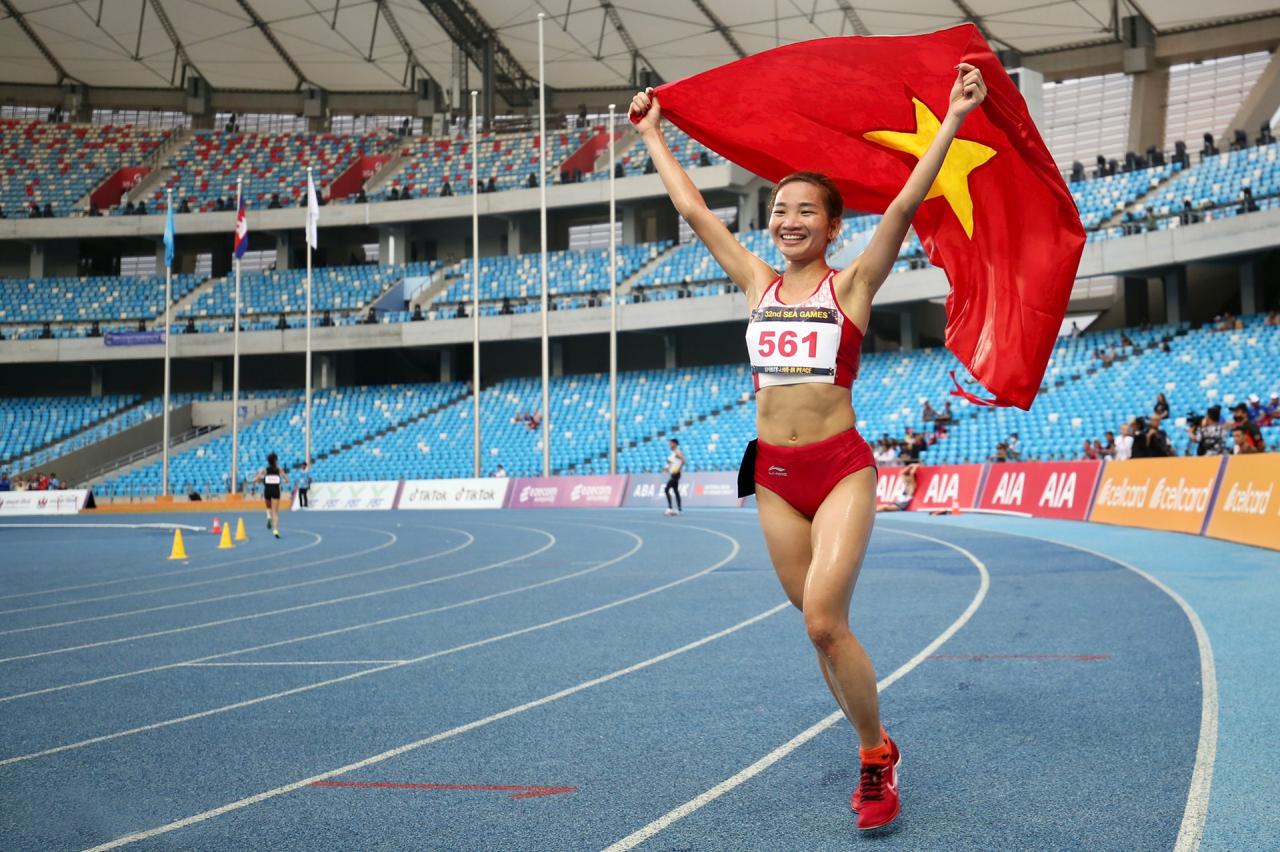 ASIAD 19, đại hội thể thao châu á lần thứ 19, vận động viên, VĐV, điền kinh, nguyễn thị oanh, võ sĩ, nguyễn thị thu thủy