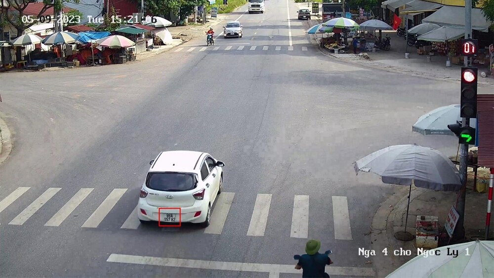 tin tức bắc giang, bắc giang, công an huyện tân yên, hệ thống camera, giám sát giao thông, kỹ thuật nghiệp vụ, chạy quá tốc độ quy định, vi phạm trật tự an toàn giao thông