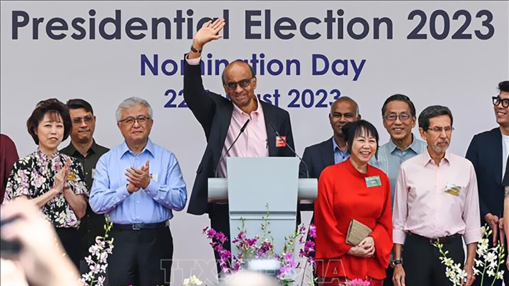 Tharman Shanmugaratnam,tuyên thệ nhậm chức,Tổng thống Singapore,bầu cử tổng thống