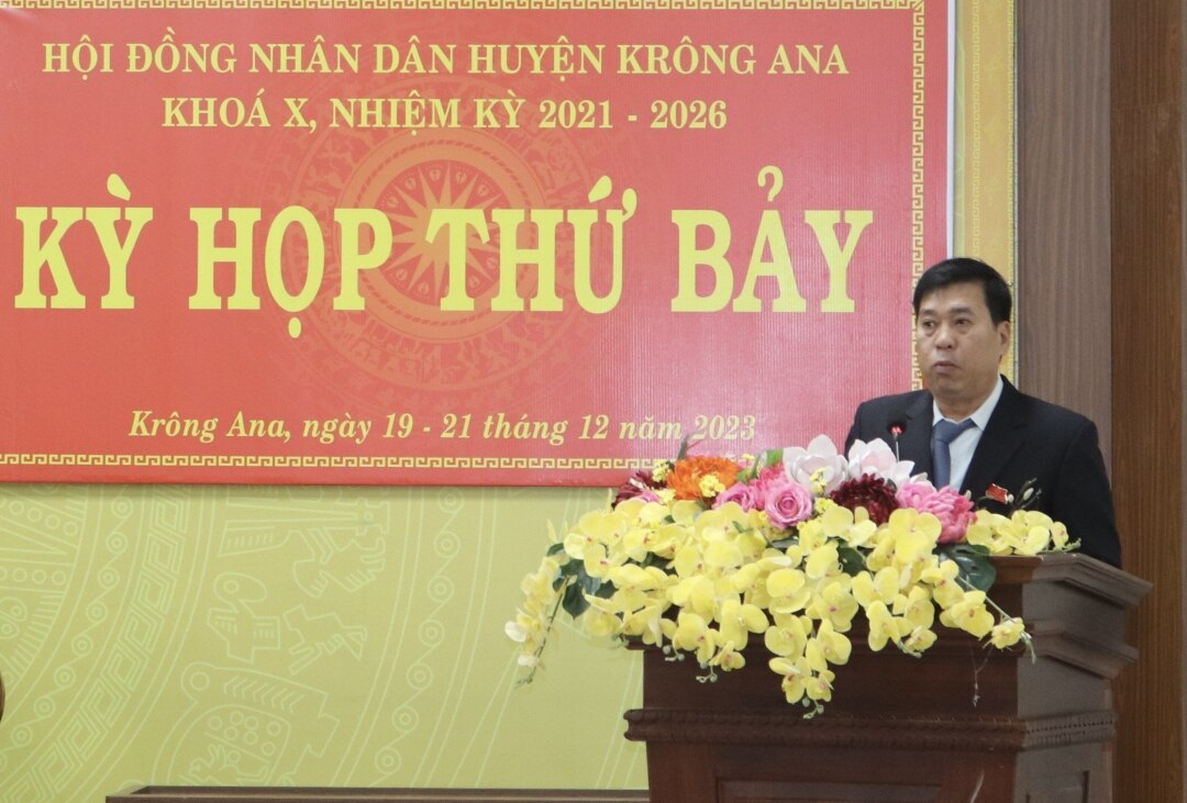 Bí thư Huyện uỷ, Chủ tịch HĐND huyện Kr ông Ana