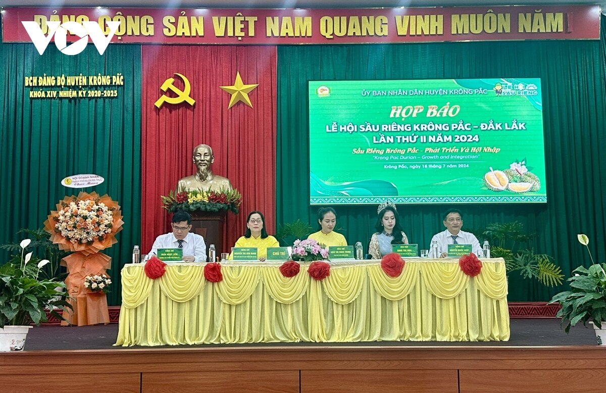 le hoi sau rieng krong pac lan thu hai hua hen nhieu hoat dong dac sac hinh anh 1