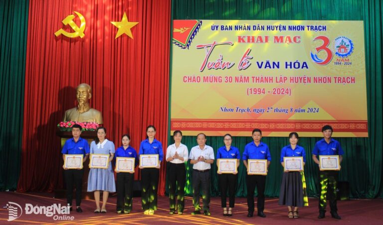 Khai mạc Tuần lễ Văn hóa huyện Nhơn Trạch