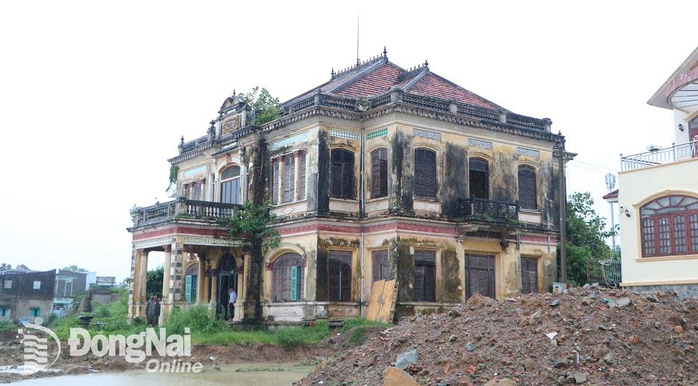 Biệt thự cổ Đốc phủ Võ Hà Thanh ở phường Bửu Long, thành phố Biên Hòa . Ảnh: Phạm Tùng