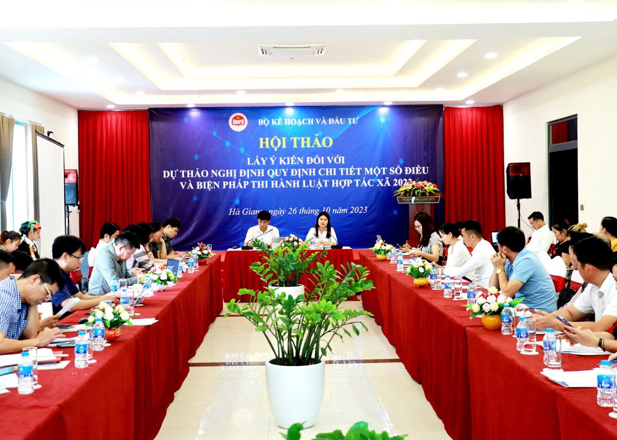 Toàn cảnh hội thảo