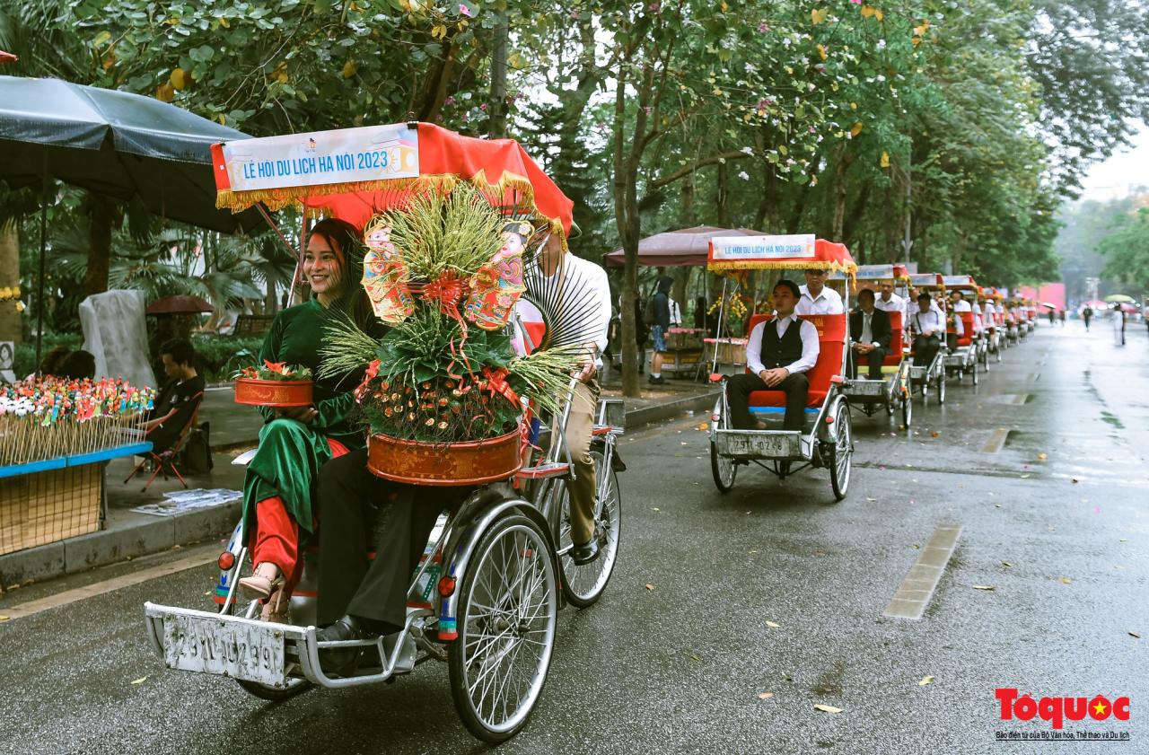 Xích lô - nét đẹp trong văn hóa du lịch Hà Nội - Ảnh 14.