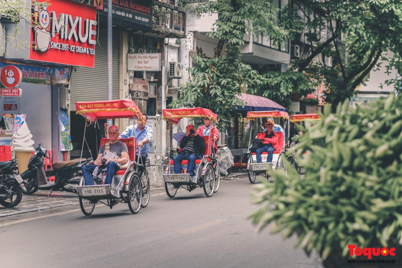 Xích lô - nét đẹp trong văn hóa du lịch Hà Nội - Ảnh 3.