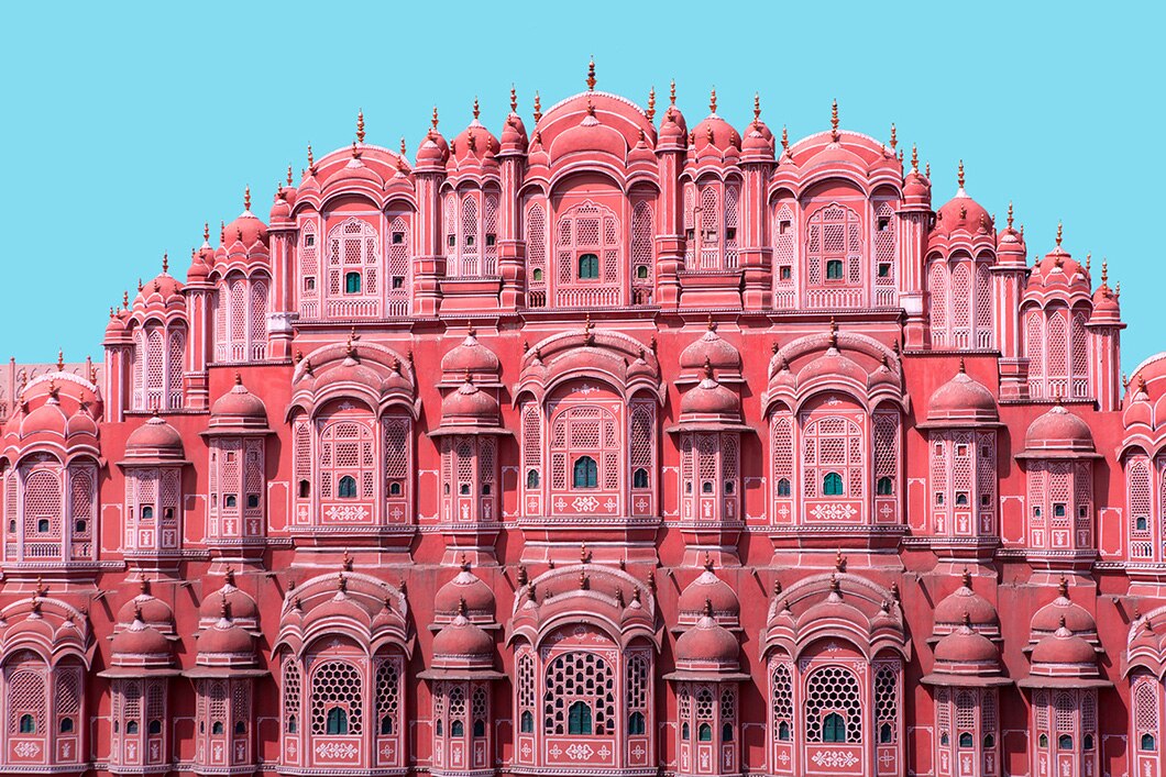&quot;Cung điện của gió&quot; tại thành phố Jaipur - Ảnh: Travelstart