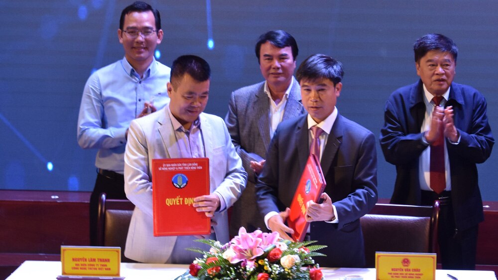 Ký kết biên bản hợp tác giữa Sở Nông nghiệp và Phát triển nông thôn Lâm Đồng với Công ty TNHH Công nghệ Tiktok Việt Nam