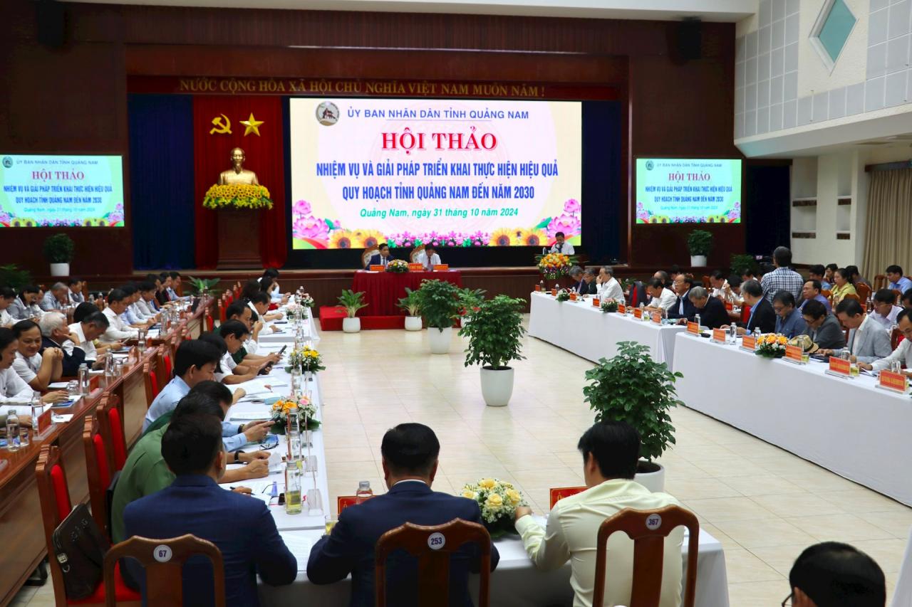 Quang cảnh hội thảo. Ảnh: Q.T