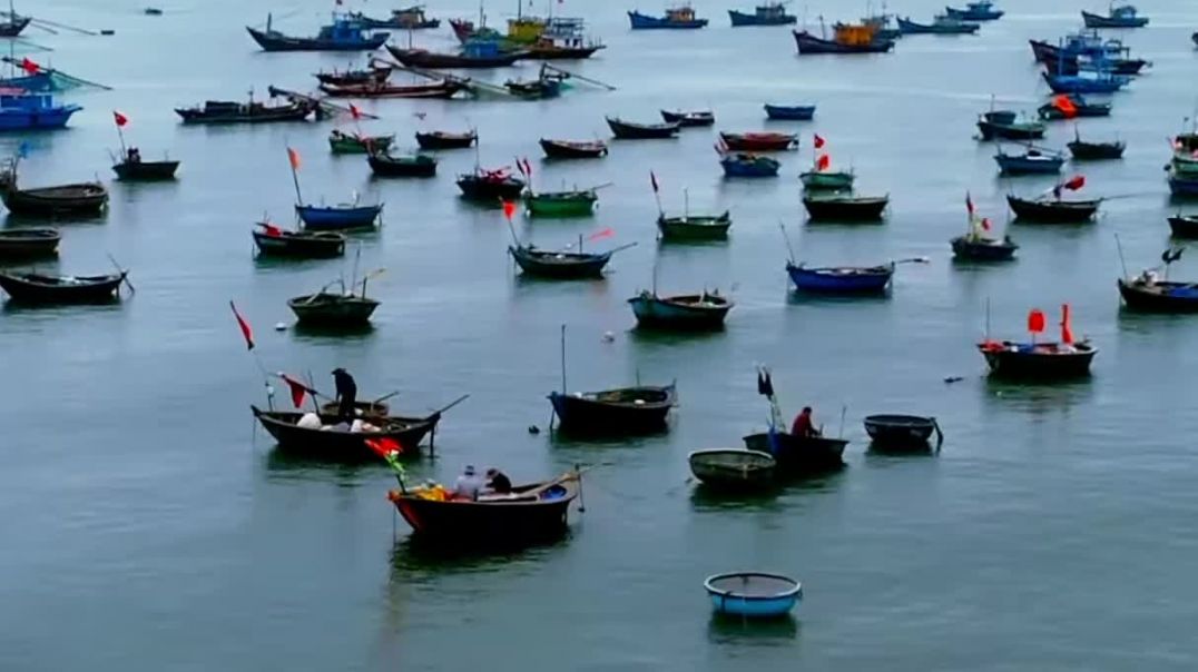 ⁣Vẻ đẹp bình yên ở bến thuyền Đà Nẵng