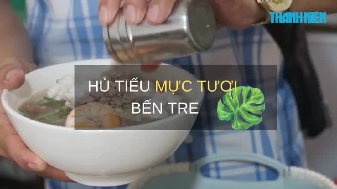 ⁣Ăn hủ tiếu mực tươi Bến Tre 'đúng bài', giá bình dân ngay giữa trung tâm TP