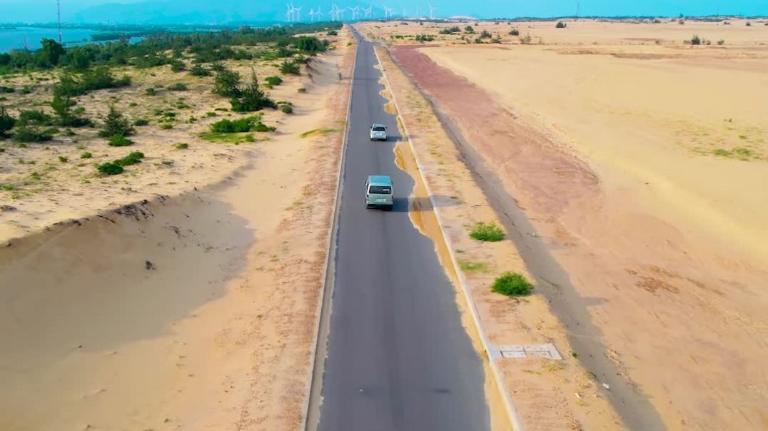 Con đường giữa 'sa mạc' ở Quy Nhơn
