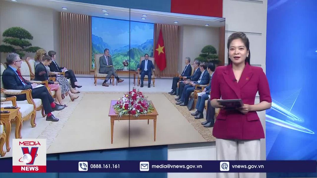 ⁣Thủ tướng Phạm Minh Chính tiếp Đại sứ Cộng hòa Pháp