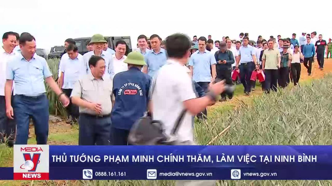 ⁣Thủ tướng Phạm Minh Chính thăm, làm việc tại Ninh Bình