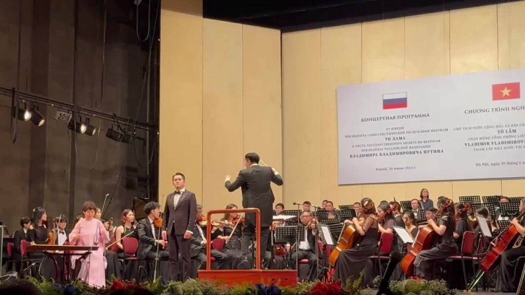 ⁣'Hậu trường’ buổi hòa nhạc được Chủ tịch nước và Tổng thống Nga khen ngợi
