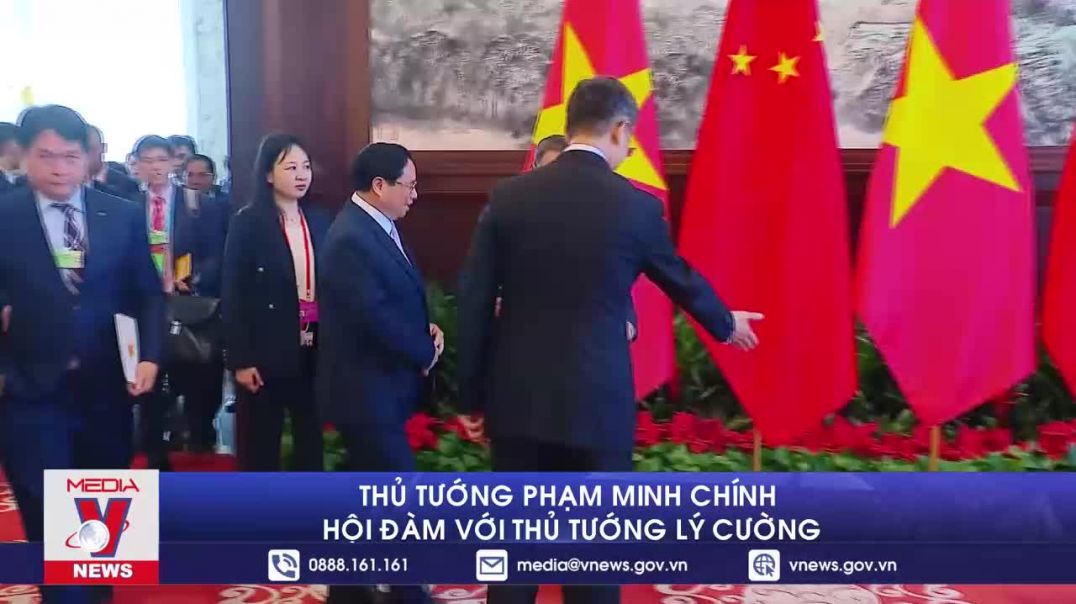 ⁣Thủ tướng Phạm Minh Chính hội đàm với Thủ tướng Lý Cường