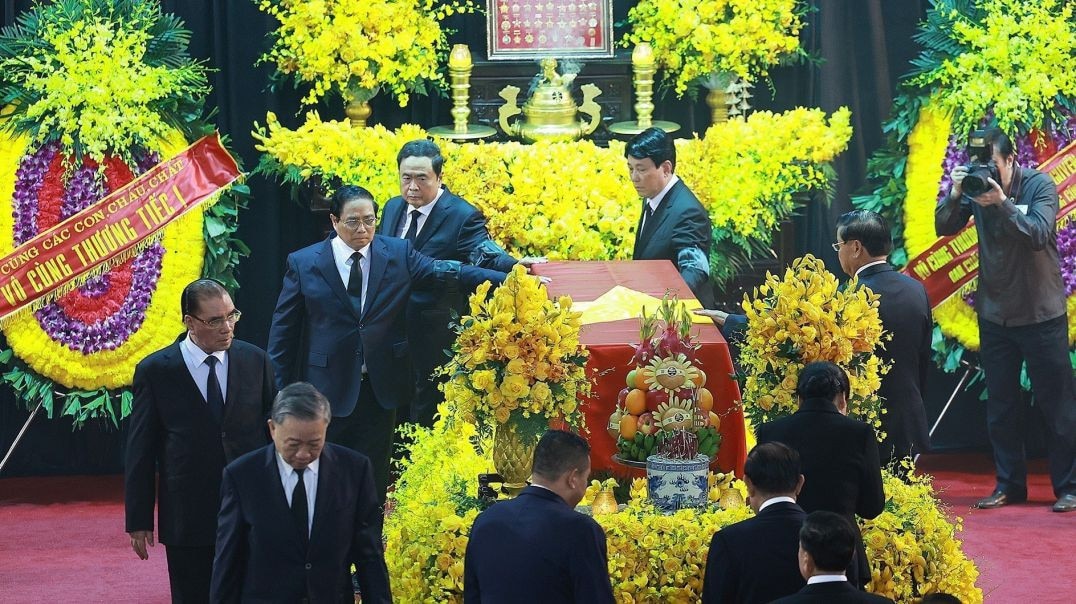 ⁣Lễ truy điệu và an táng Tổng Bí thư Nguyễn Phú Trọng