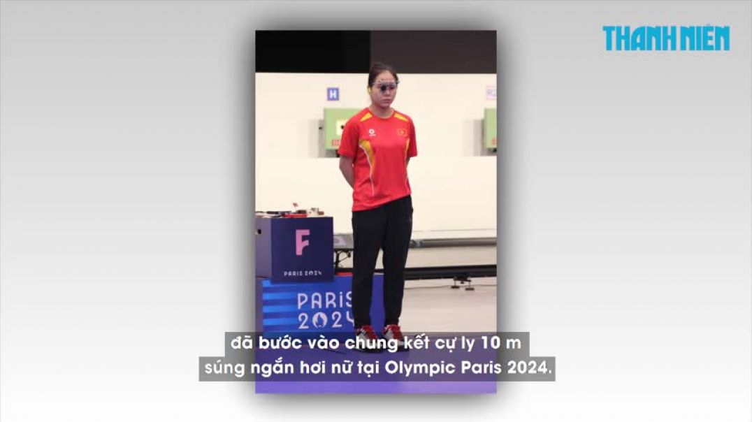 ⁣Trịnh Thu Vinh tiếc nuối dừng chân ở vị trí thứ 4 chung kết 10 m súng ngắn hơi Olympic