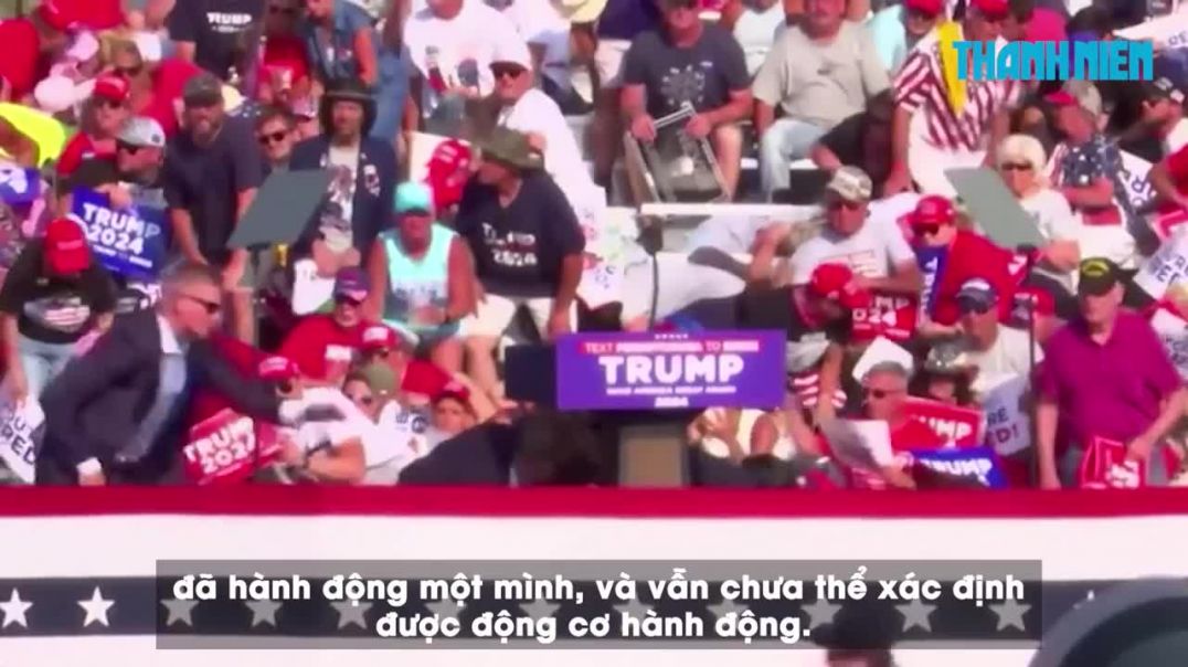 ⁣Vụ ám sát hụt ông Trump- không có dấu hiệu nước ngoài dính líu, chưa rõ động co