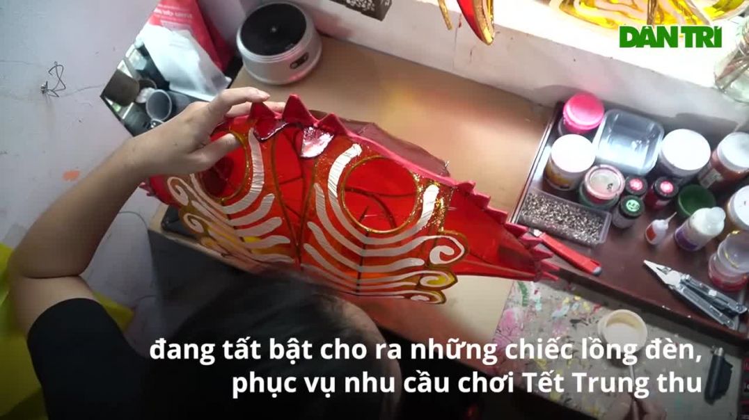 ⁣Làng lồng đèn tại TPHCM tất bật dịp Tết Trung thu