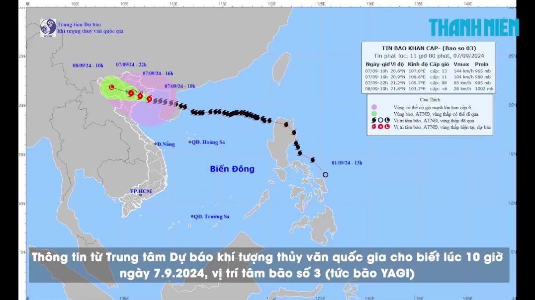 ⁣Hà Nội- 15-16 giờ chiều nay gió sẽ mạnh nhất, giật cấp 10