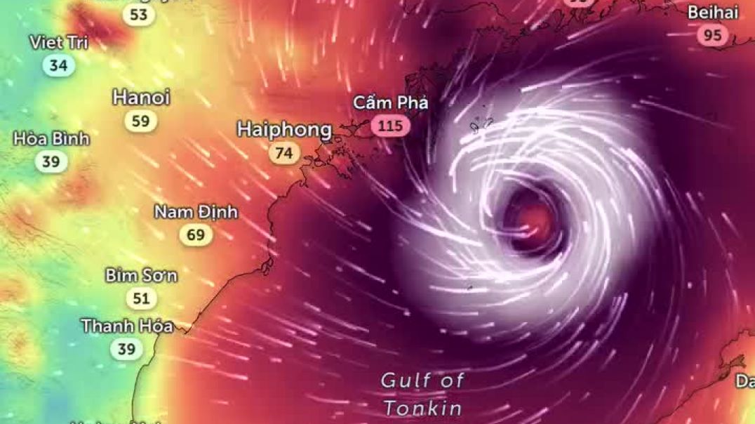 Siêu bão số 3 "mở mắt" lại ở Vịnh Bắc Bộ, sắp đổ bộ Việt Nam
