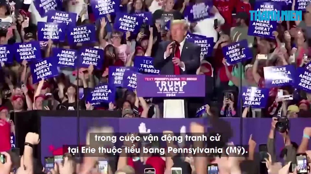 ⁣Ông Trump kêu gọi luận tội, truy tố Phó tổng thống Harris