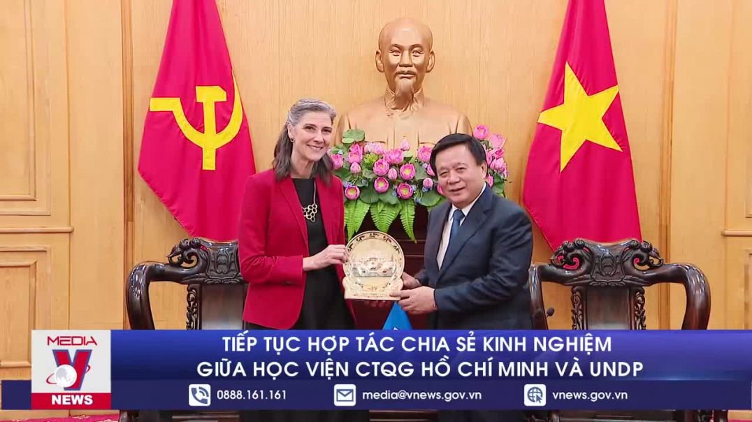 ⁣Tiếp tục hợp tác chia sẻ kinh nghiệm giữa Học viện Chính trị Quốc gia Hồ Chí Minh và UNDP