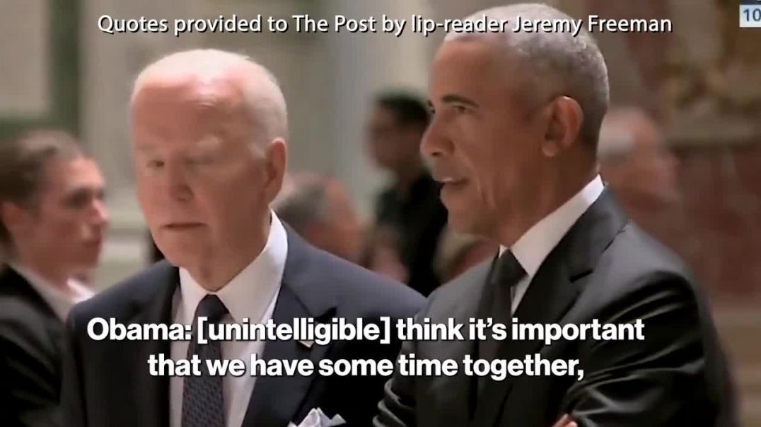 ⁣Báo Mỹ hé lộ cuộc trò chuyện giữa Tổng thống Biden và ông Obama về bà Harris