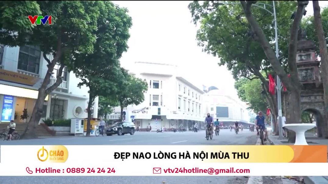 ⁣Đẹp nao lòng mùa thu Hà Nội