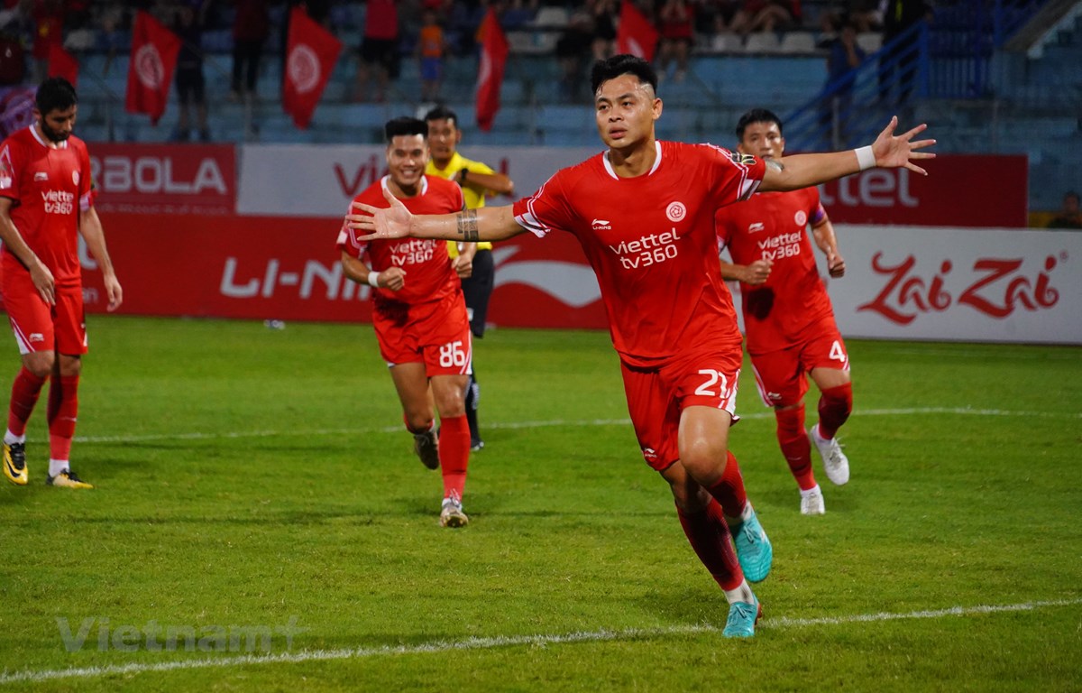 12 тур В-Лига 1-2023: «Сухой» гол, CAHN занял первое место - Vietnam.vn