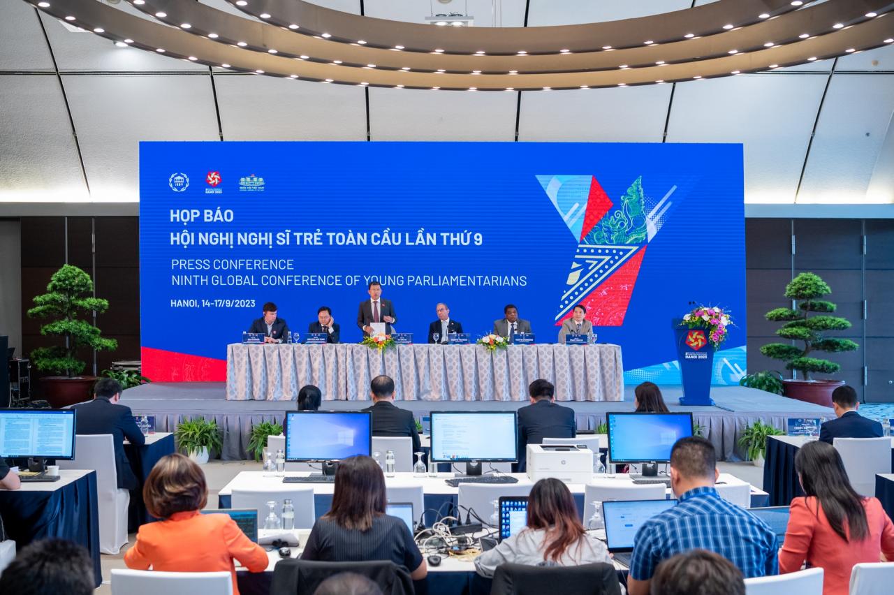 Họp báo quốc tế kết quả Hội nghị Nghị sĩ trẻ toàn cầu lần thứ 9: IPU ấn tượng sâu sắc về công tác tổ chức của Việt Nam - Ảnh 1.