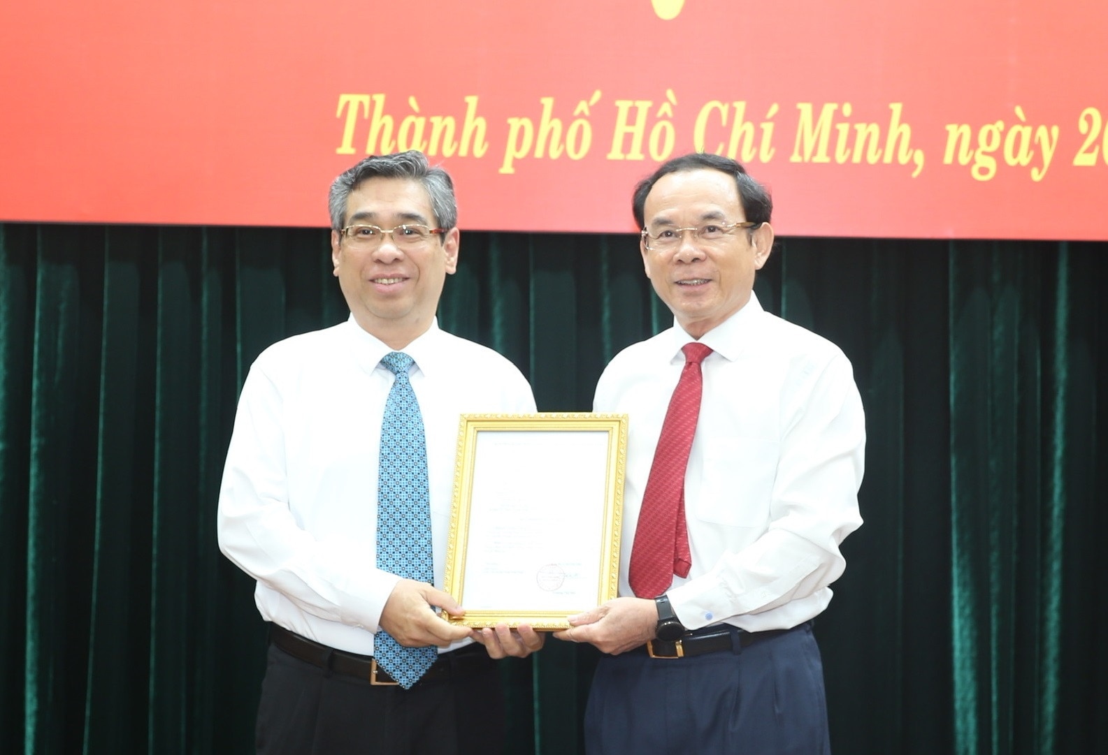 Mr. Nguyen Phuoc Loc holds the position of Deputy Secretary of Ho Chi ...