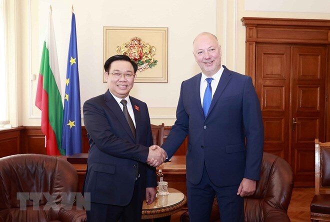 Chủ tịch Quốc hội Việt Nam - Bulgaria thống nhất các định hướng hợp tác lớn