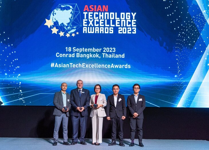 Hệ thống Giáo dục Vinschool được vinh danh với bộ đôi giải thưởng tại Asian Technology Excellence Awards 2023. Ảnh: Đ.H.