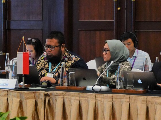 Bà Farida Dewi Maharani, đại diện Bộ Công nghệ Thông tin và Truyền thông Indonesia chia sẻ. Ảnh: XUÂN QUỲNH ảnh 2