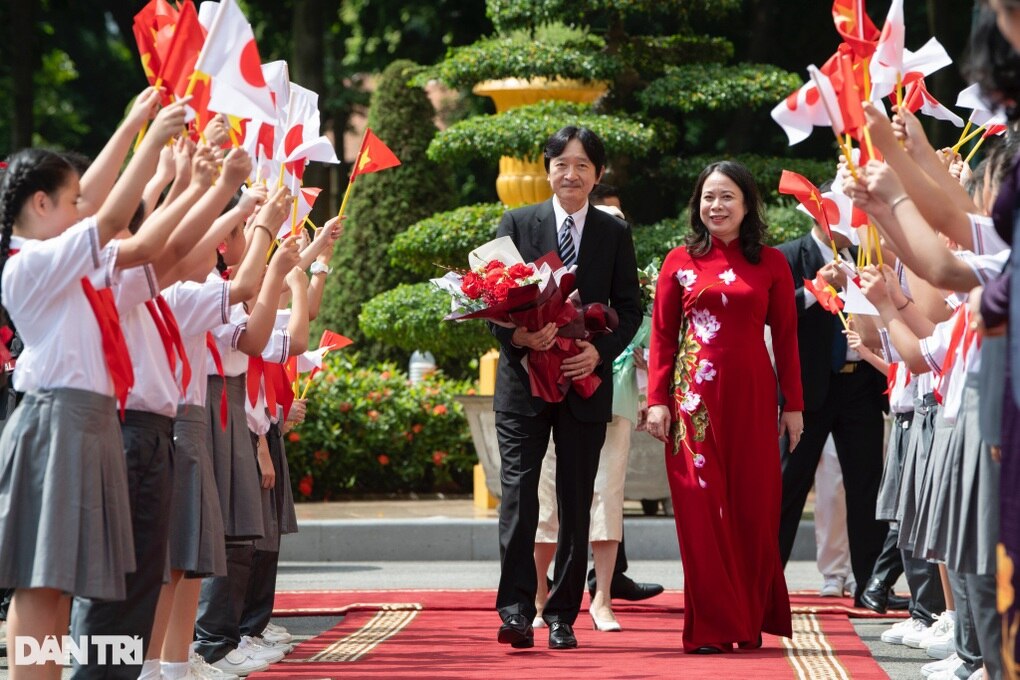 Lễ đón chính thức Hoàng Thái tử Nhật Bản tại Phủ Chủ tịch - 1