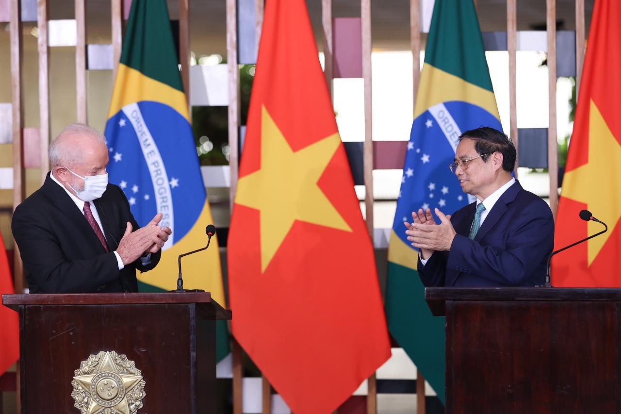 Tổng thống Brazil muốn xuất khẩu máy bay, thiết bị máy móc sang Việt Nam