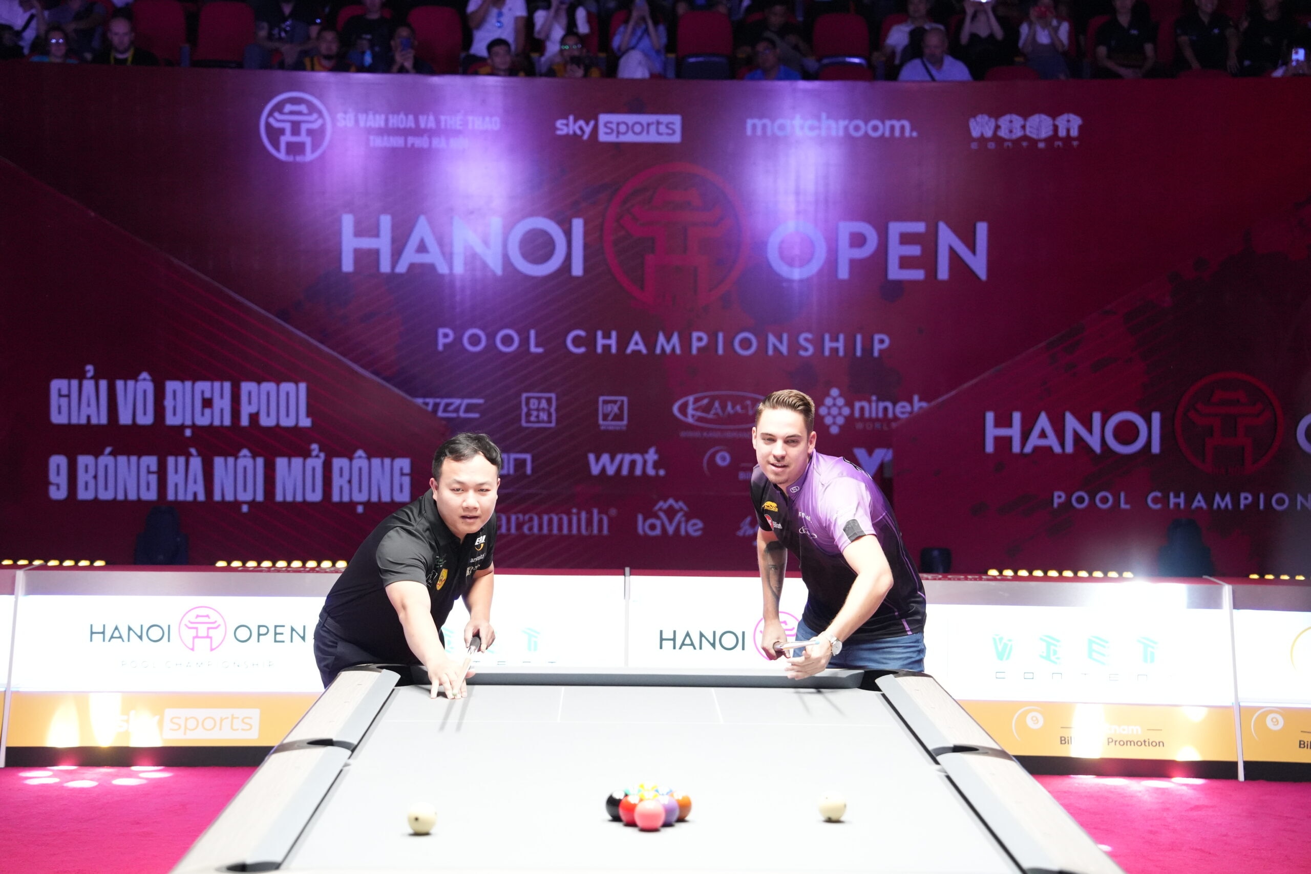 Kickoff of Hanoi Open 9ball pool billiards championship 2023 Vietnam.vn