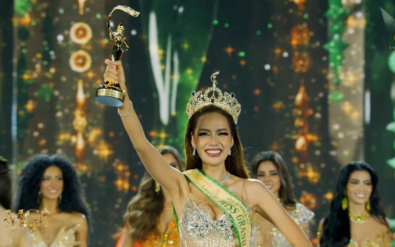 Lê Hoàng Phương đạt Á hậu 4 Hoa hậu Hòa bình Quốc tế 2023. Ảnh: Ban tổ chức
