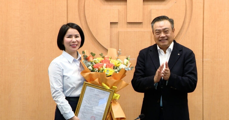 Phó Giám đốc Nguyễn Đình Hưng phụ trách điều hành Sở Y tế Hà NộI