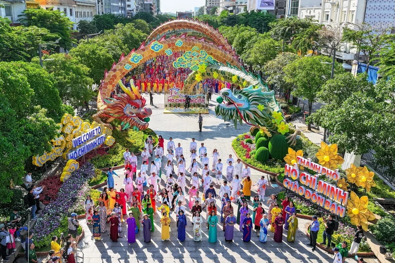 Ao Dai Festival 2018 held in Ho Chi Minh City - Xinhua