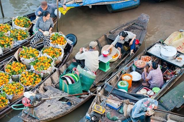 Chợ Nổi Trà Ôn Vĩnh Long 1